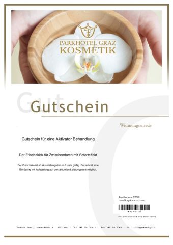 Aktivator Behandlung