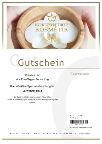 Kosmetik - Pure Oxygen